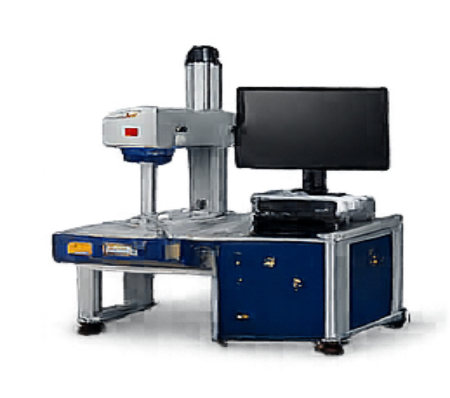 Fiber laser marking and engraving machine